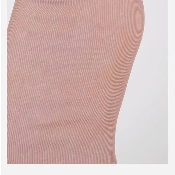 Maya’s Place NYC, ribbed midi skirt, one size fits most - Picture 2 of 2